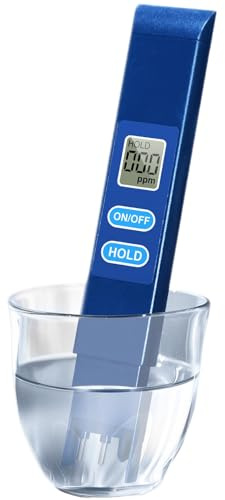 Wasser-Testgerät, Handheld Wassertest, vollständig gelöste Feststoff-Tester für Trinkwasser, Wasserqualitätsüberwachung, kompaktes Wassertest, Trinkwasser-Tester