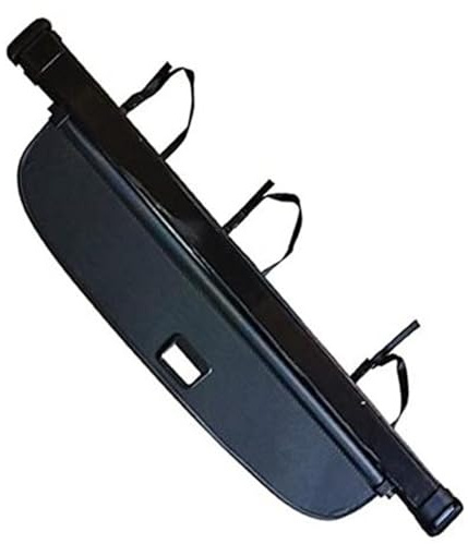 Organisateur de Rangement de Chargement arrière, XEBRAD Couverture d'étagère de Colis de Coffre rétractable de Voiture, for Q7 2010 2011 2012 2013 2014 2015 Rideau d'espacement de Supports arrière