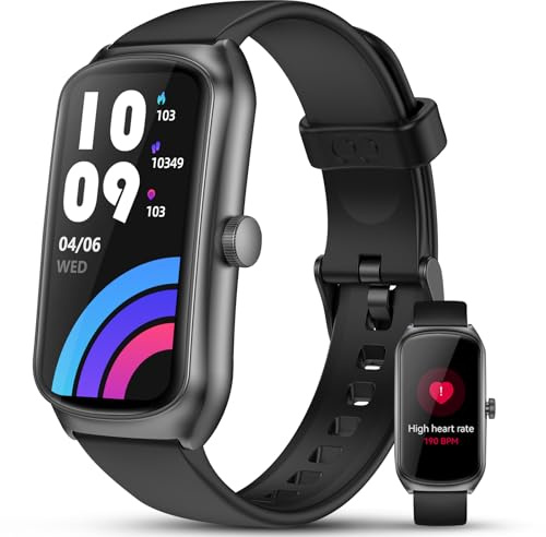 YYKY 2026 Smartwatch Donna Uomo 1,58″ AMOLED Smart Band IP68 Nuoto & 100+ Sport Orologio Fitness Monitoraggio 24/7 HR/SpO₂/Sonno/Stress, 7 gg Autonomia Orologio Fitness Activity Tracker