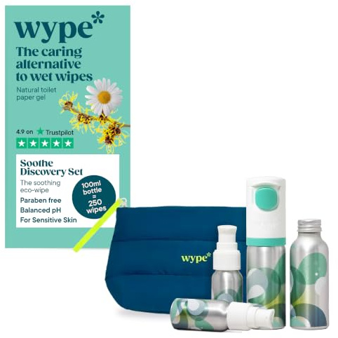 Wype Soothe Discovery Set - Toilet Roll Gel