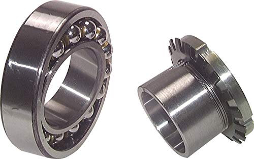 Pendelkugellager kegelig, DIN 630, 25x62x16mm, offen Bauform:offen Wellen Ø inkl. Spannhülse d1:25
