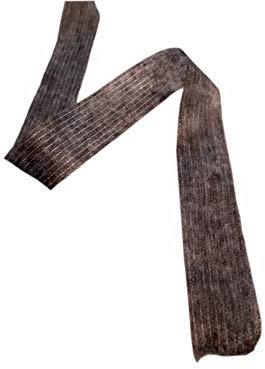 Fashion-Sonderposten (ab 0,43€/M) Saumband Bügelband Saumfix einseitig haftend Fixierband in Grau, 5 Meter Länger, 10 mm Breiter