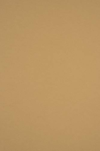 Netuno 50 Blatt Tonpapier Hell-Braun DIN A4 210× 297 mm 115g Sirio Color Bruno Bastel-Papier bedruckbar bunt A4 Ton-Zeichen-Papier Tonpapier Karten farbig zum Basteln Drucken Zeichnen