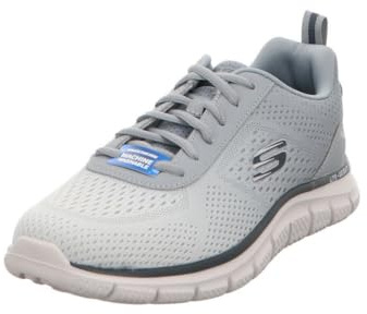 Skechers Herr 232399 Sneakers, Ljusgrå, 44 EU
