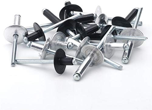 Befestigungselemente, Nieten, Schrauben, Muttern, Nieten, Verbindungselemente, große Aluminium-Blindnieten mit offenem Ende, Flachkopf-Blindnieten, Spaltnieten, Blindnieten, Zugkappennieten, robust un