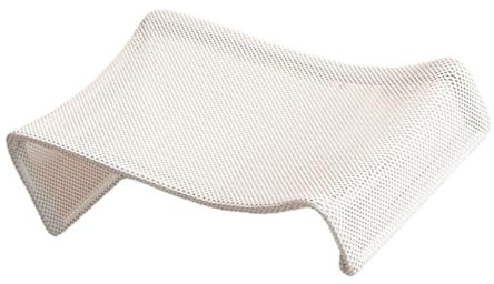 ULDIGI Babybadewannensitz aus Kohlenstoffstahl mit Weichem Stoffbezug Ergonomische Sitzhilfe für Kleinkinder Komfortabel Beim Baden zu Weihnachten und Neujahr