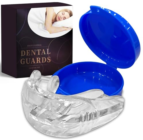 Bite Bruxismo Notturno,Mouth Guard for Grinding Teeth,Dispositivo Anti Russamento, per Ridurre Il Crunch, Efficace per Russare, Sviluppa Abitudini di Respirazione Nasale
