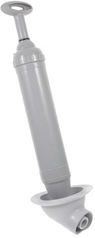 jojofuny Toilettenpömpel Gummi Abflussreiniger Mit Vakuum Hochdruckfunktion Für Bad Und Küche Gebogen Grauer Pömpel Zur Verstopfungsbeseitigung