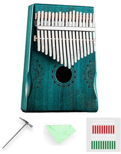 Kalimba-Daumenklavier aus Holz, 17 Tasten, Mahagoni-Holz, tragbar, Anfänger für Kinder, Jahr, Klavier, Geschenke, Daumen, Mädchen, Mädchen, verwandte Musik, Taylor, Musik-Finger, Keyboa