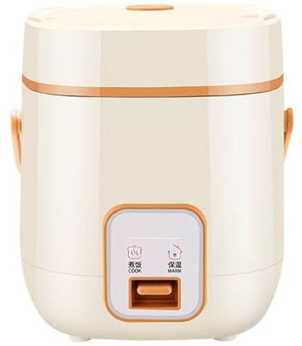 1.5L Petit Mini Cuiseur à Riz,Mini Cuiseur à Riz pour 1 À 2 Personnes,Cuiseur de Riz antiadhésifs,Maintien au Chaud Automatique,Conception de poignée Pratique