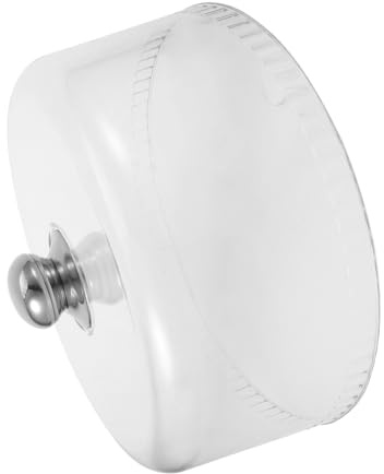Mikinona Copertura Trasparente a Cupola in Plastica per Dessert e Alimenti, Sigillo Ermetico Resistente per Conservazione in Cucina e Servizio Raffinato