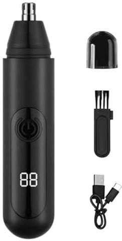 Mr. Bold Pro Nasenhaartrimmer Herren, Wiederaufladbar mit USB-C Ideal für Reise und Zuhause Geeignet für empfindliche Haut, Geschenk für Männer