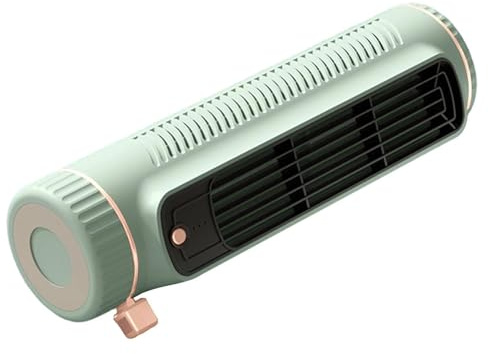 Generico Ventilatore A Torre Silenzioso,3 Velocità Senza Pale Silenzioso Ricaricabile USB - Rinfresca Come Un Condizionatore | per Interni Casa Ufficio Dormitorio Studio Camper Sonno