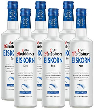 Echter Nordhäuser Eiskorn (6 x 0.7 l) - Eiskalter Korn Genuss