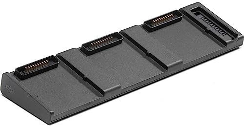 DJI Mavic Air 2 - Battery Charging Hub, Power Adapter, Charges Simultaneously Up to 3 Batteries, Compact and Portable, Accessory for Mavic Air 2 , Grey