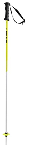 HEAD Headshape Team, Bastone da Sci Unisex Adulto, Bianco/Nero/Giallo Fluo, 95