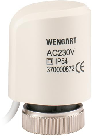 Wengart Thermoelektrischer Stellantrieb WG2200, Normalerweise Geöffnet M30 x 1,5 Gewinde, AC230 V, Arbeit für Fußbodenheizung