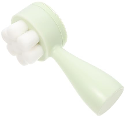 MAGICLULU Gesichtsbürste Gesichtsreinigungsgerät Gesichtsreinigungsbürste kosmetikpinsel makeup brushes the female Porentiefe Reinigungsbürste Gesichtspeeling vertikal Waschmittel Kieselgel