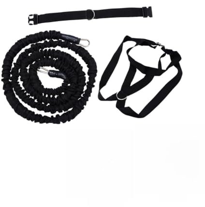 Bande de Résistance pour Exercices de Yoga 1 Set Noir