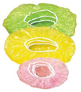 cfpqv Cubiertas elásticas de 24 piezas o tazas para alimentos para fruteros, tapas de alimentos, juego de cubiertas, cocina, comedor y bar, resistente al calor (multicolor, talla única)