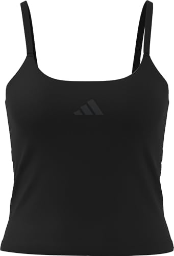 adidas Damen Optime Workout Tank with Integrated Light Support Bra Tanktop (1er Pack)