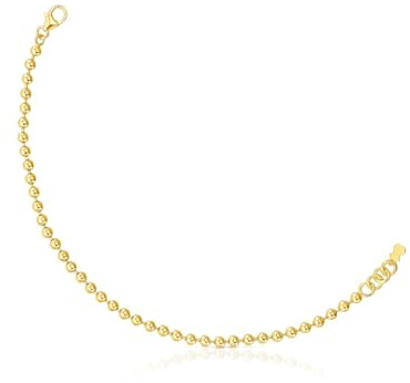 TOUS Pulsera con baño de oro 18 kt sobre plata Gloss
