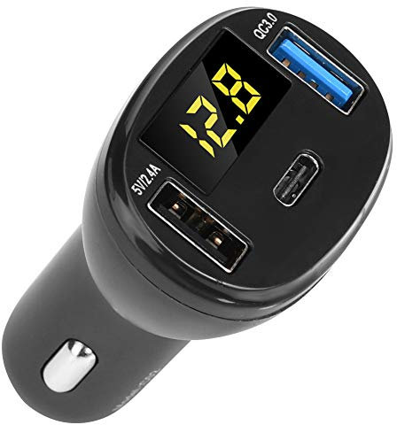 Holigie Dual USB a carica rapi Caricatore di caricatore di sigarette Accendi più leggera universale per veicoli