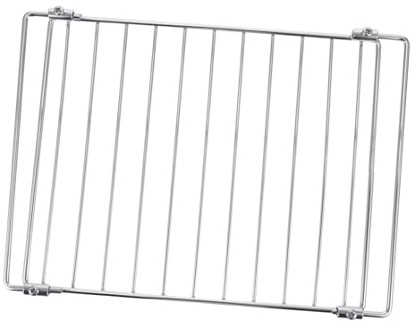 Levemolo Telescopisches Edelstahl Grillnetz Hitzebeständiges Rostfreies Backofen und Bbq Kühlregal für Vielseitiges Grillen und Backen Leicht und Kratzfest