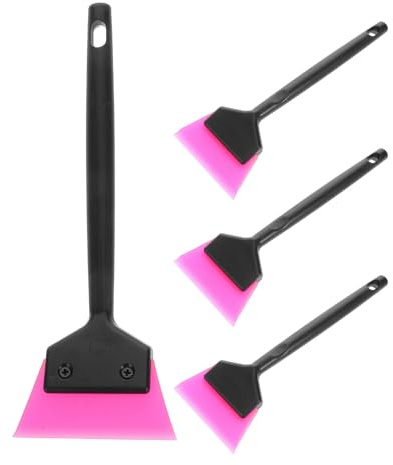 BESTYASH 4pezzi Spatola per Pellicole Adesive Strumento per Incollare Pellicole per Vetri Mini Tergivetro per Vinile Tergivetro per Auto Strumento per Adesivi Spatola in Plastica