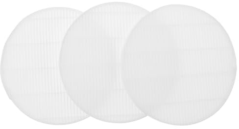HOMSFOU Filtro per Uso Professionale e Domestico Aspirapolvere Polvere per Unghie in Plastica e Tessuto Non Tessuto 3 Pezzi Accessori Raccoglipolvere per Manicure