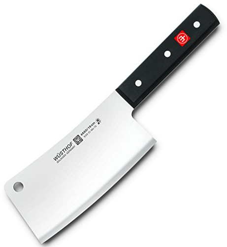 Wüsthof Dreizack 150.210 Edelstahl Hackmesser, Kunststoff Griffs, 16cm Klingenlänge, 29.50cm Länge