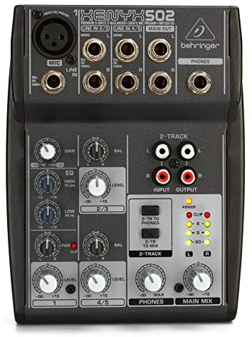 Behringer XENYX 502 Mesa mezclas Xenyx Premium