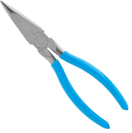 Channellock 3017 8-Inch Long Nose Plier, Blue