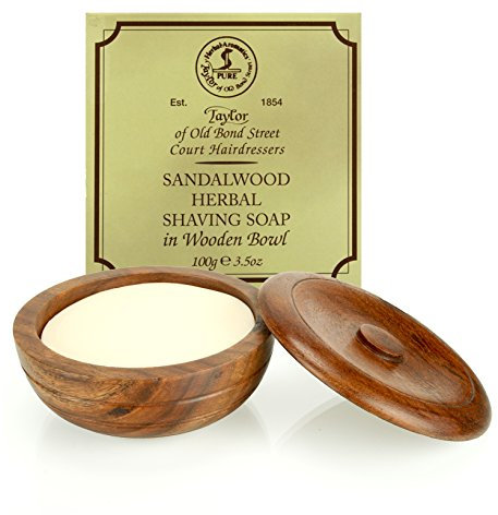 Taylor of Old Bond Street - Sandalwood - Shaving Soap - Rasierseife im Holztiegel - 100 g