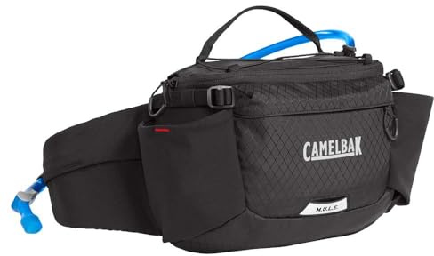 Camelbak - Mule 5 Waist Pack Rucksack - Erwachsene Unisex - Fahrradrucksack, Trinkrucksack, Bike Rucksack, Fahrradpack, Schwarz , OS