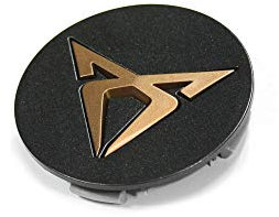 Seat 5FA6011171AUPR Radkappe (1 Stück) Radzierkappe CUPRA Emblem Nabenabdeckung Nabenkappe Radnabenkappe, kupfer