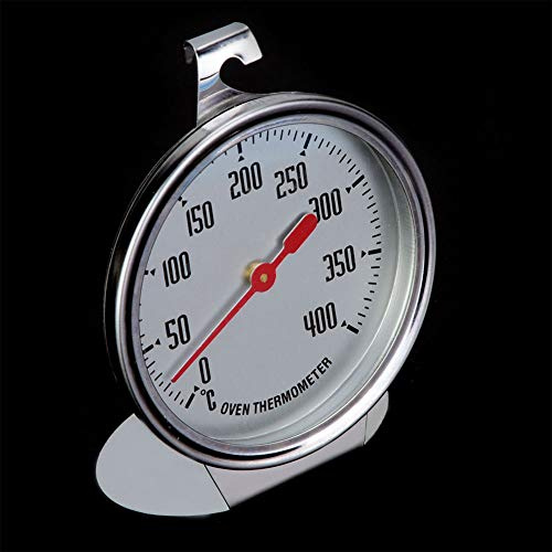 Ugnstermometer, Rostfritt Stål Large Gage Kökstemperaturmätare Baktillbehör Stand Up Dial Ugnstermometer