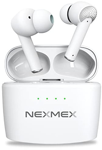 UC-Express In-Ear Kopfhörer kompatibel mit Nothing Phone 3 3a 3a Pro 2a 2 1 Headset Kabellos Bluetooth LED Anzeige Drahtlose Wireless Ohrhörer Sport Ladebox, Farbe:8_TWS J8 Weiss