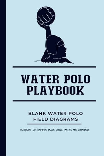 Water Polo Coaching Playbook: Blank Water Polo Field Diagrams Notebook To Assist Coaches in Planning and Implementing Effective Coaching Strategies (Sports Court/Field Diagrams Playbook)