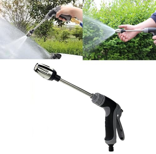 Turbowasher, kabelloser Hochdruckreiniger, Hochdruckreiniger für jeden Gartenschlauch, 2-in-1-Hochdruckreiniger für Haus, My Garden Friend Hochdruckreiniger mit Zubehör (1 Stück)