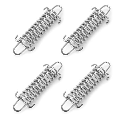 EKalgretrA Spannfeder Sprungfedern 4 Pcs Tragbare Camping Zelt Feste Schnalle Zelt Zugfeder Einfach zu Bedienen