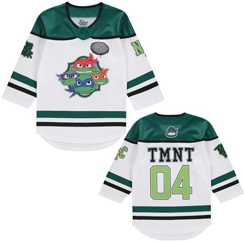Teenage Mutant Ninja Turtles TMNT Langärmeliges Hockeytrikot für Jungen