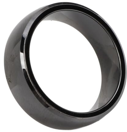 Anello Intelligente per Donna Uomo, Anello NFC in Ceramica Completa IC MI, Tracker Sanitario con Anello Intelligente RFID Impermeabile IP68, Diametro Interno 0,78 Pollici