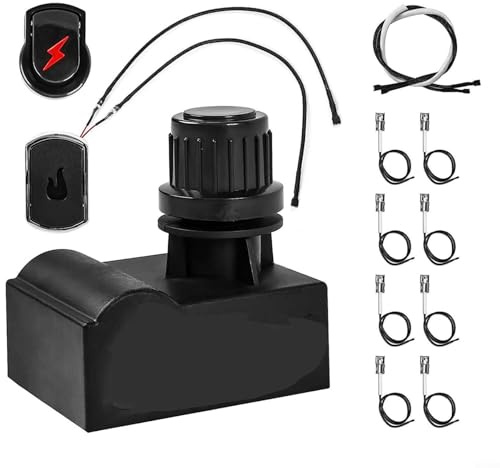 Kit de encendido de parrilla para Charbroil, encendedor piezoeléctrico para reemplazo de barbacoa, con 5 configuraciones de salida, fácil de instalar