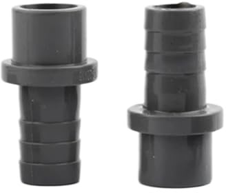 2/5/10/30 pezzi da 20 mm e 25 mm a 5/8/10/12/14/16/18/20 mm Raccordo for tubo flessibile in PVC grigio Raccordi for irrigazione da giardino Tubo rigido in plastica(Outer Dia 20mm-16mm,2PcS)