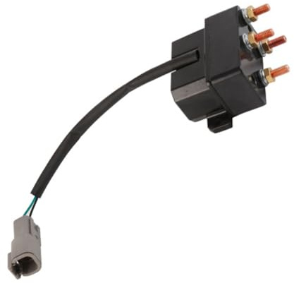 Fangxuee Relé de Cabrestante Eléctrico de 300 A y 12 V, 5000-7000 Libras, Relé de Cabrestante Pesado LR4200, Apto para Vehículos Todoterreno
