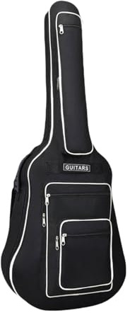 ＡＷＨＡＯ Gitarrentasche Dick Gepolsterter Gitarrenkoffer für Konzertgitarren Akustikgitarren