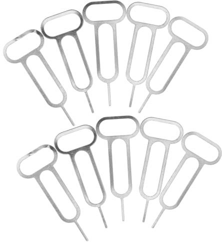 iplusmile 300 Pezzi Strumento per Rimozione Scheda Sim con Ago in Acciaio Inossidabile per Vassoio Telefono Cellulare Accessori per Smontaggio e Espulsione