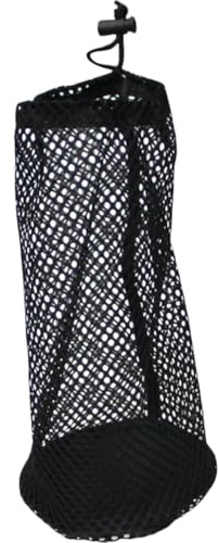 Homoyoyo Nylon Golfballnetz Tasche mit Kordelzug Große Netzbeutel für 48 Golfbälle Elastisch Waschbar Schnelltrocknend Aufbewahrung für Tennis und Baseballbälle Sportzubehör