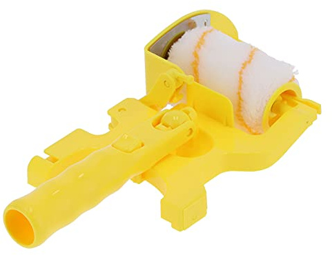 Kantenroller, Handgehaltener, Sauber Geschnittener Farbkantenroller, Wand- und Deckenpinsel, Inklusive Kleiner Bürste für Ecken